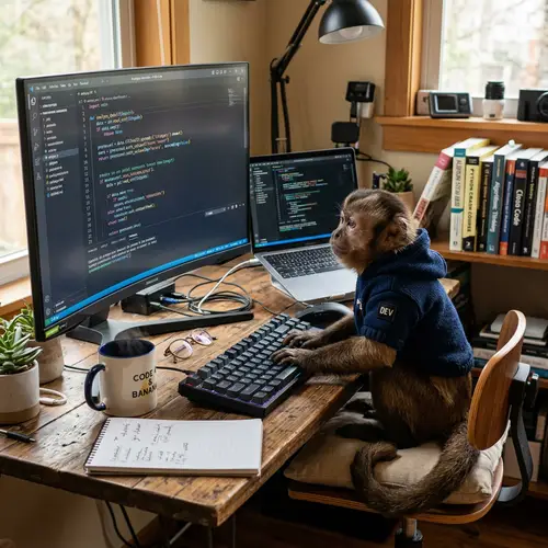 Monkey Coding | Learn to Code with a Monkey