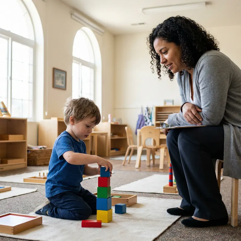 Autistic Child Clinical Observation in Montessori Room: Genuine Emotions Captured Autistic Child Clinical Observation in Montessori Room: Genuine Emotions Captured