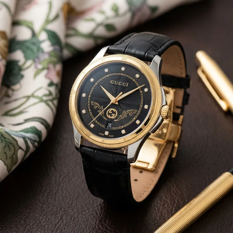 Elegant Gucci Wristwatch Design - Luxury & Sophistication