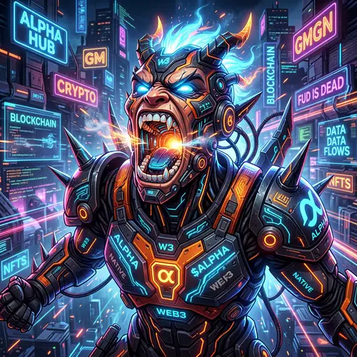 Web3 Alpha Avatar: Mouth Wide Open