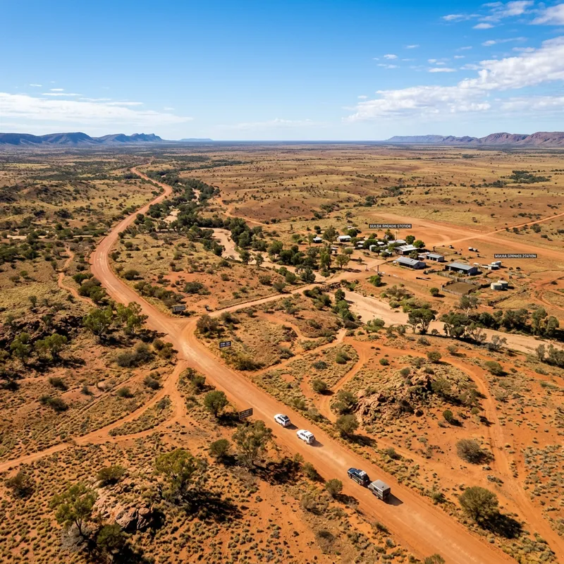 Aussie Outback Vista: Daytime Aerial Views Aussie Outback Vista: Daytime Aerial Views