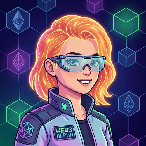 Web3 Alpha Avatar for Girls with Unique Orange Hair