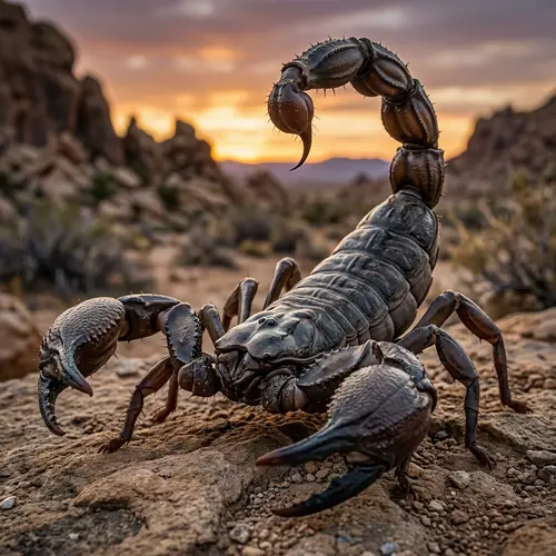 Muscular Scorpion: Powerful and Robust