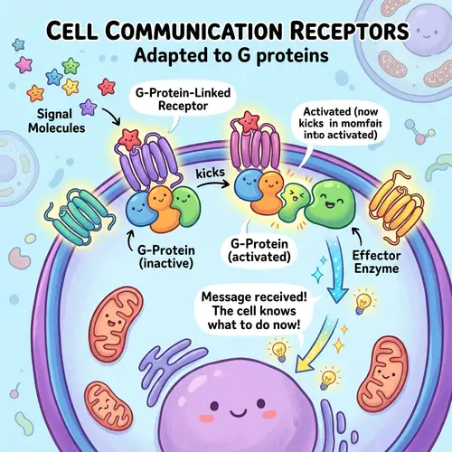Child-Friendly Guide to G Protein Cell Receptors