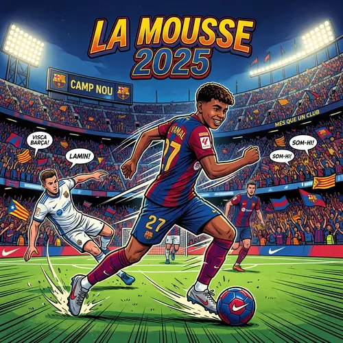 La Mousse 2025: Lamin Yamal in Action