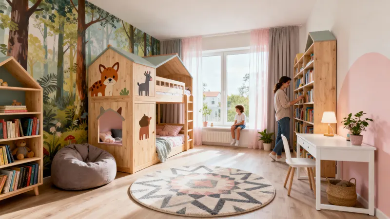 Beautiful Custom Kids Room Design Ideas
