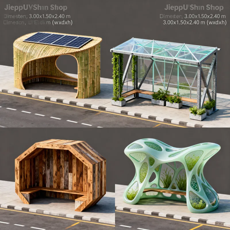 Innovative Jeepney Stop Waiting Shed Designs
