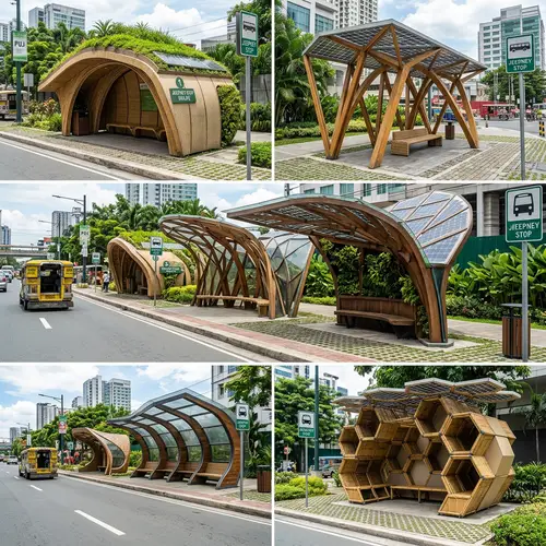 Innovative Jeepney Stop Waiting Shed Designs