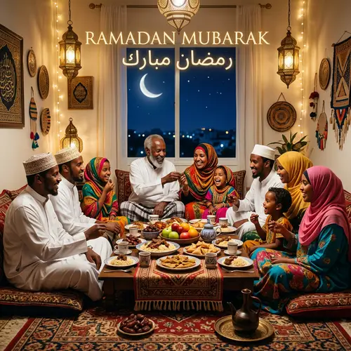Somali Family Celebrating Ramadan | Ramadan Mubarak
