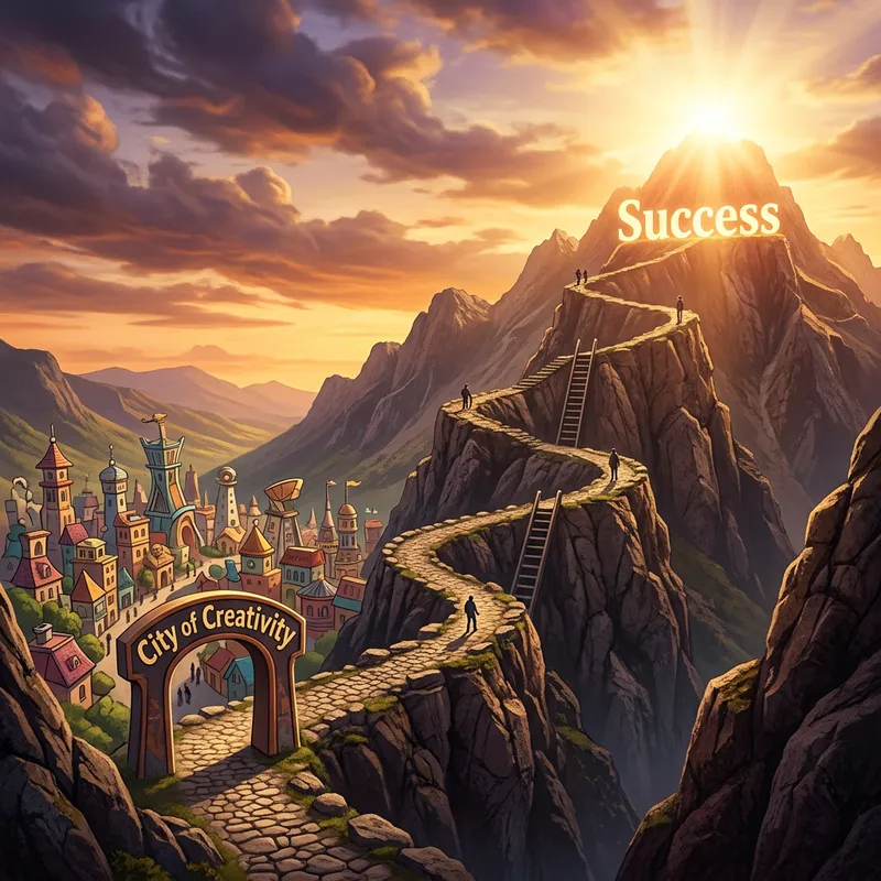 City of Creativity Leading to Success: The Path of Achievement