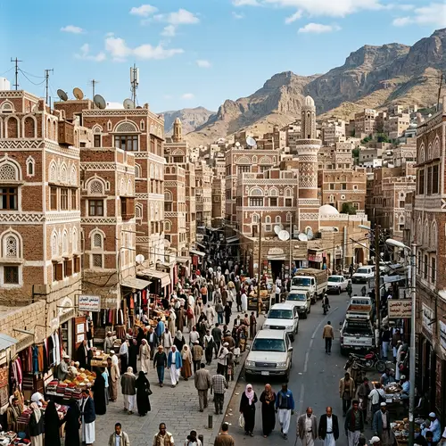 Explore the Ancient Cityscape of Sana'a, Yemen