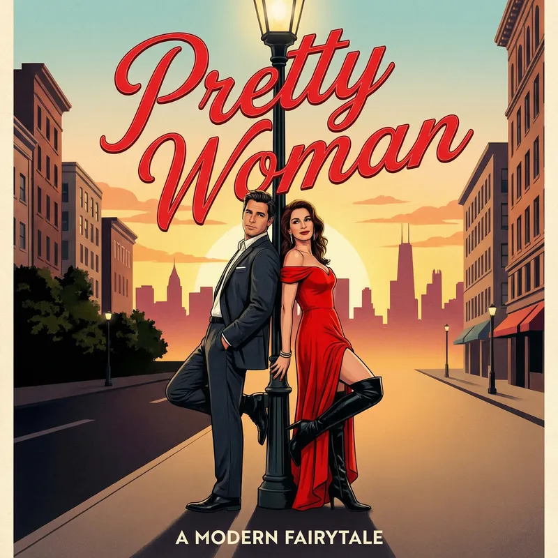 Pretty Woman Movie Poster - Classic Romantic Film