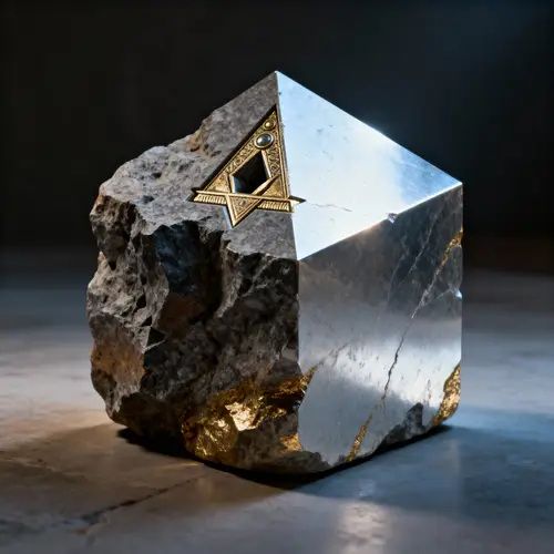 Masonic Ashlar Stones: A Visual Contrast