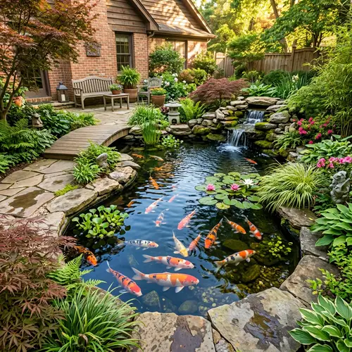 Create a Beautiful Backyard Koi Pond