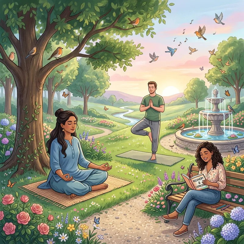 Coping with Stress and Anxiety Recovery: Calming Techniques