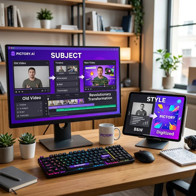 Pictory.ai's Game-Changing Features: Innovative Process & Trendy Styles