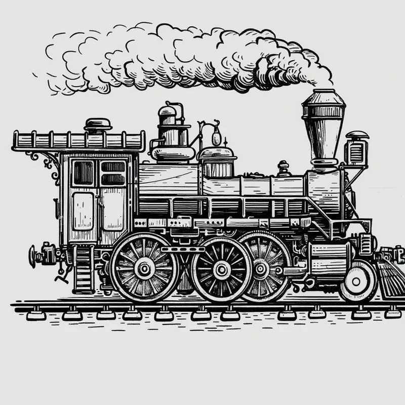 Train with Square Wheels: A Unique Design