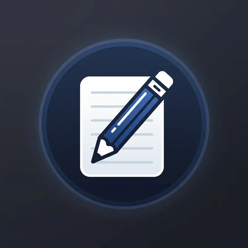 Edit Icon - Easy Editing Tools