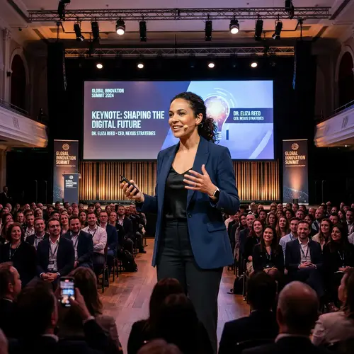 Keynote Speaker Photos: Captivating & Realistic