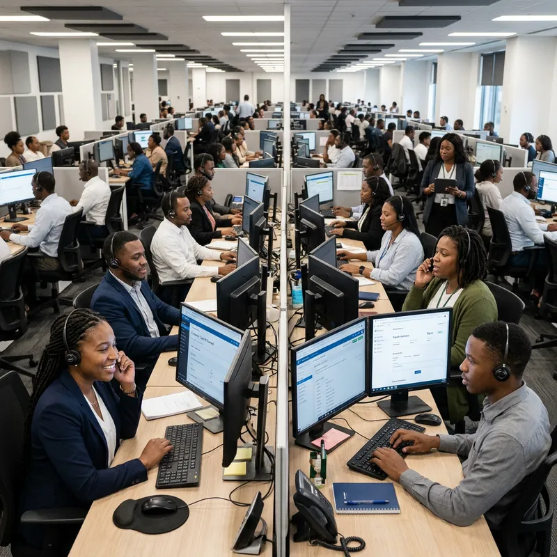 Diverse Call Center Team | Quality Customer Service Solutions