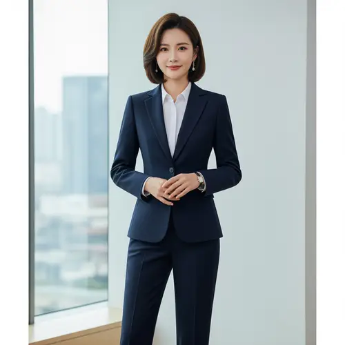 Formal Suit Photo of a Woman