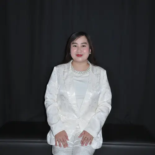 Stunning Graduation Photo on Black Background