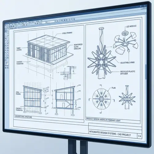 Architectural and Product Design in Intricate CAD Drawings