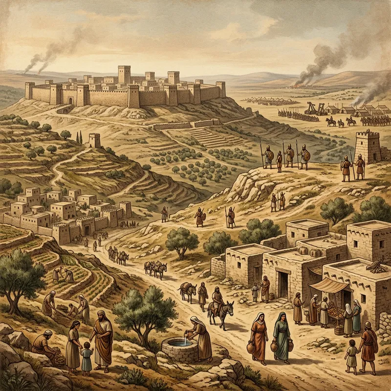 Survival of Judah from Assyrian Onslaught