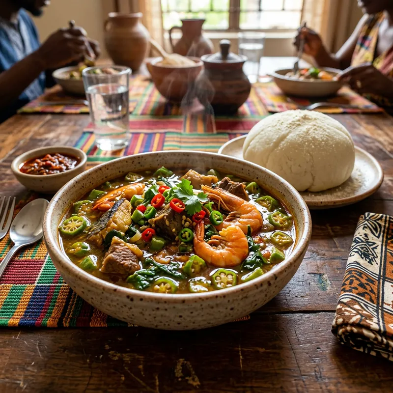 Delicious African Okra Soup Recipe Delicious African Okra Soup Recipe