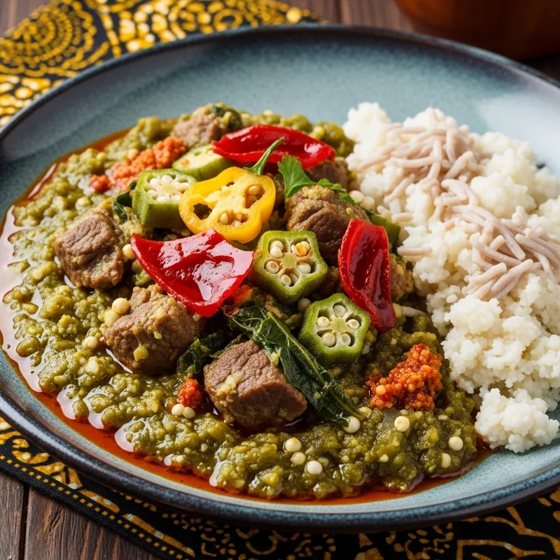 Delicious African Okra Soup Recipe