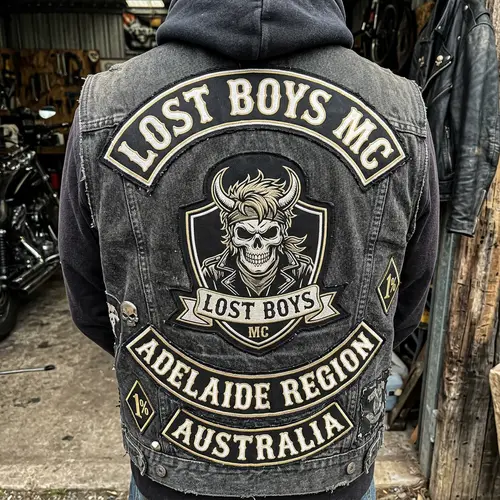 Lost Boys Motorcycle Patch - Adelaide Region