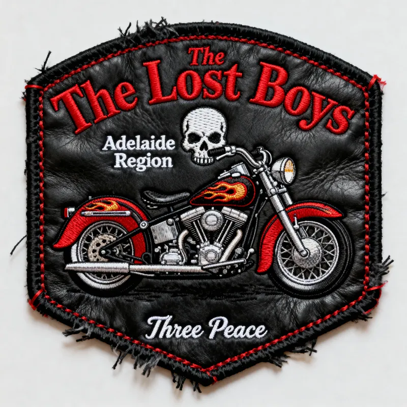 Lost Boys Motorcycle Patch - Adelaide Region