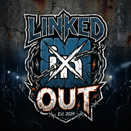 Logo Design for Linked Out Rock Band