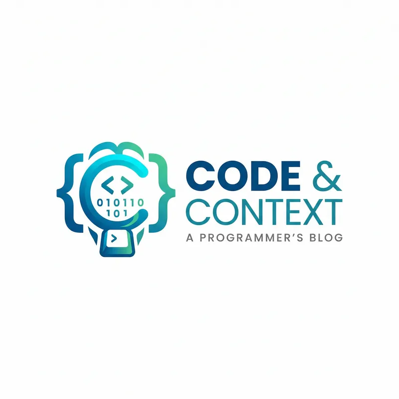 Creative Programmer Blog Logo Design | Coding Elements