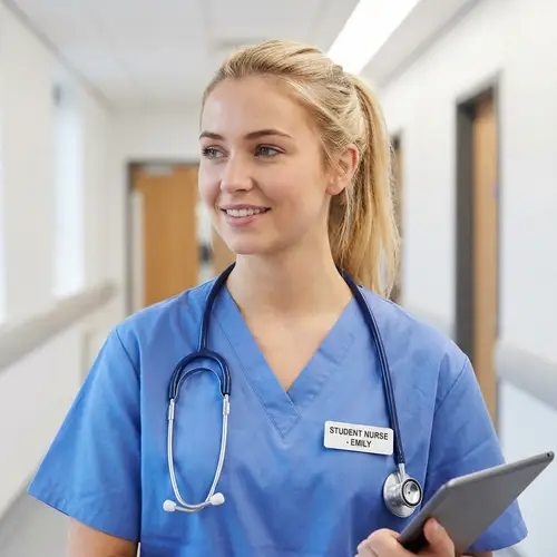 18-Year-Old Blonde Nurse: A Bright Future