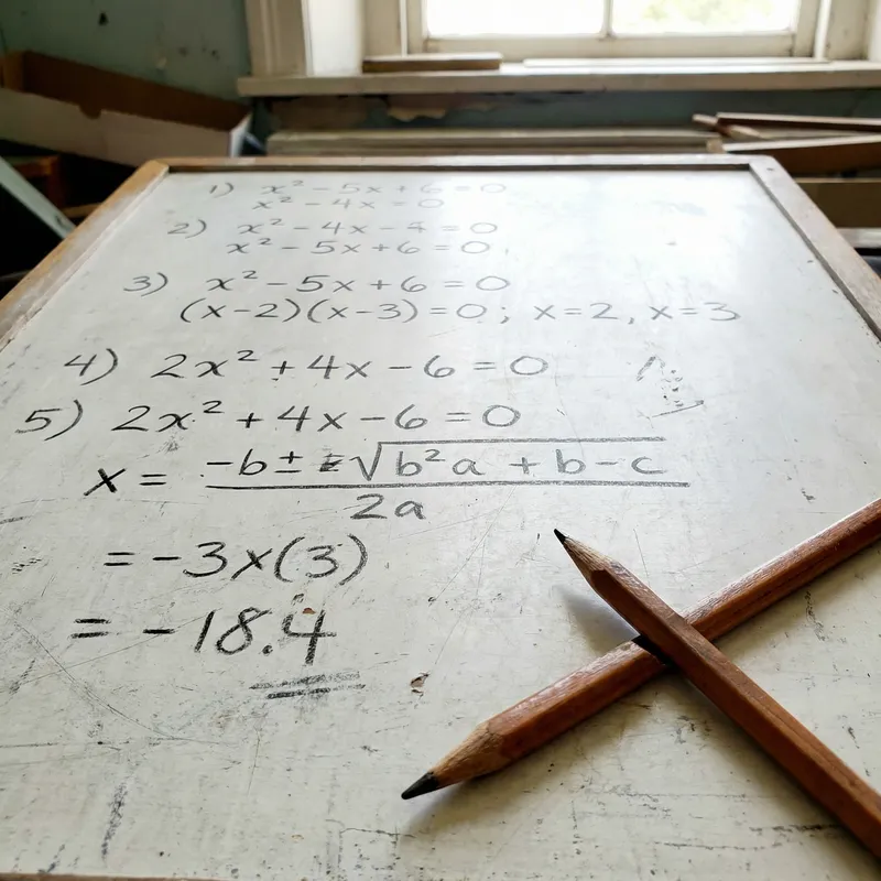 Solving Quadratic Equations: Step-by-Step Exercises Solving Quadratic Equations: Step-by-Step Exercises