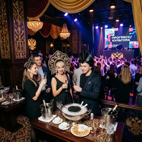 Progressive Russian Culture Party with Imperial Style