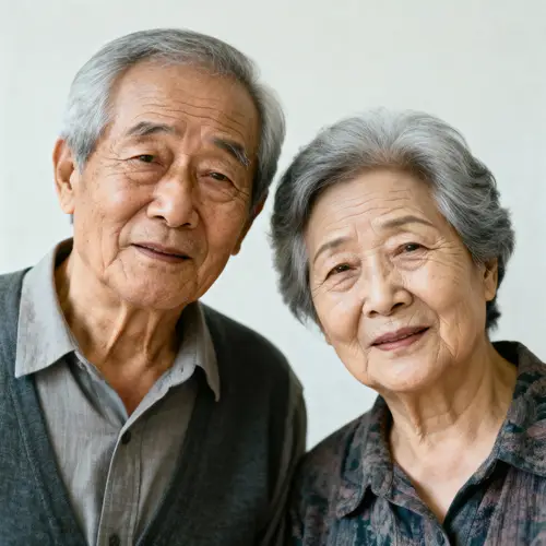 Transform Couple Images into Elderly Versions