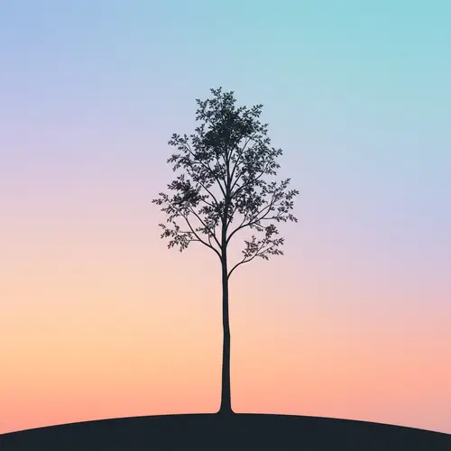 Minimalist Nature Wallpaper for Smartphone