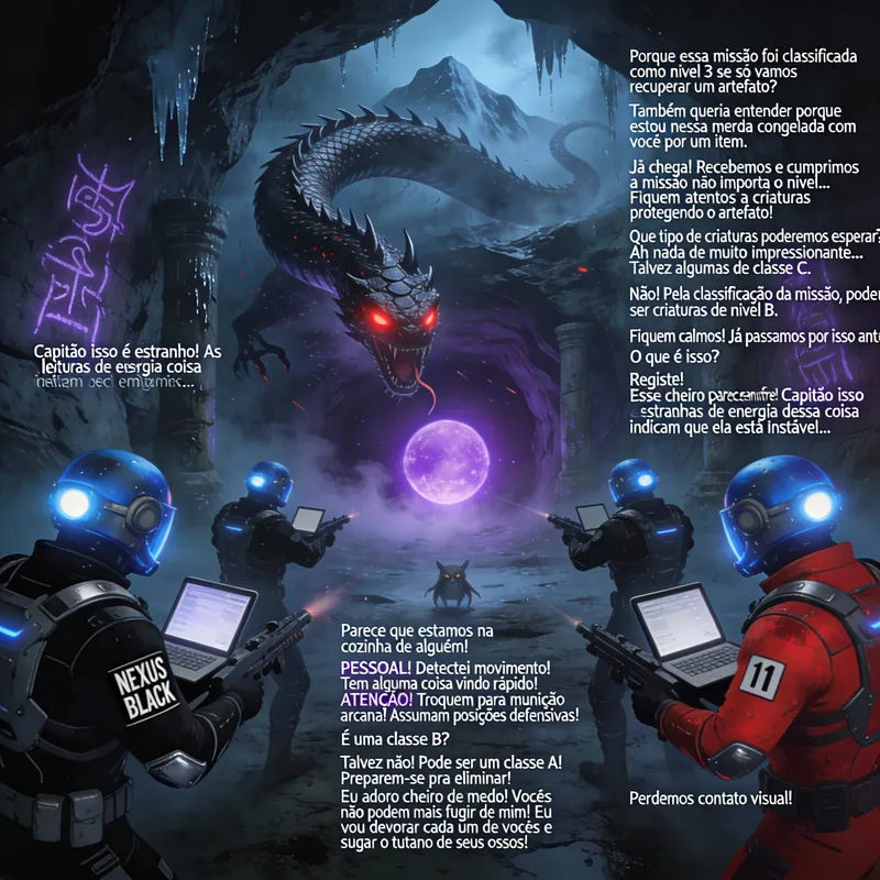 Nexus Black: Dark Secrets of the Frozen Cave