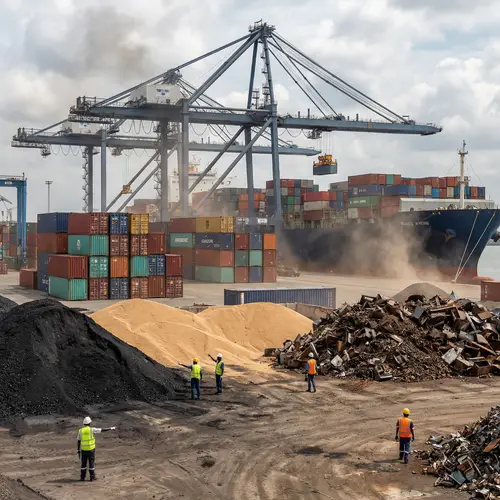 Bulk Cargo Handling at the Port: Process and Commodities Explained