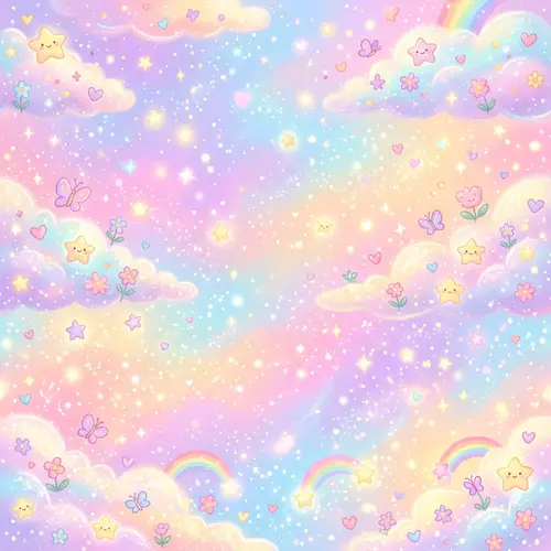 Bright and Cute Pastel Colors Background