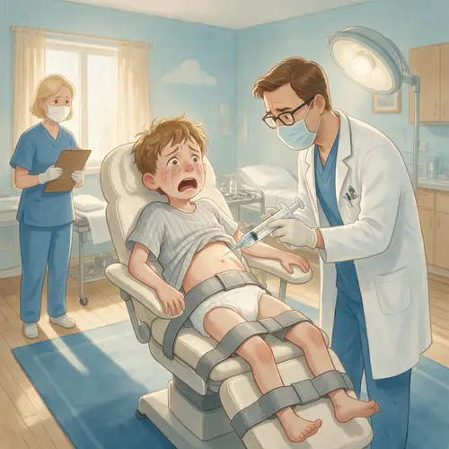 Children's Book: A Teen's Struggle with Hospital Care