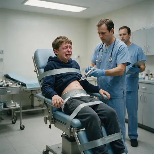 The Troubled Journey of a Young Boy in Hospital