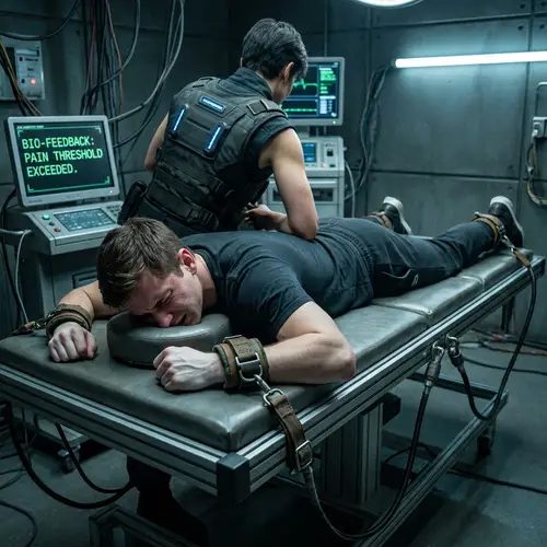 Intense Massage Experience with Restraints