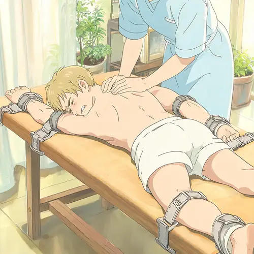 Intense Massage Therapy with Restraints