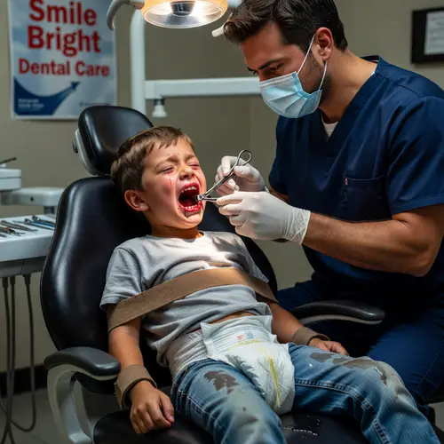 Boy's Dentist Visit Turns Painful and Distressing