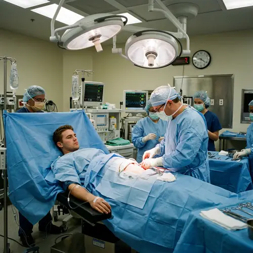 Man Induces Childbirth via Cesarean Surgery