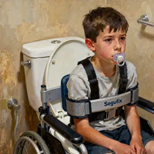 12-Year-Old Boy in Segufix: A Unique Oil Painting