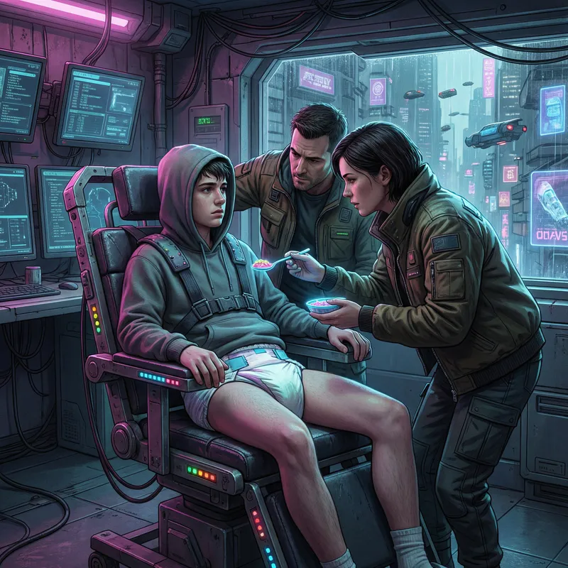 Cyberpunk High Chair Experience for Teens